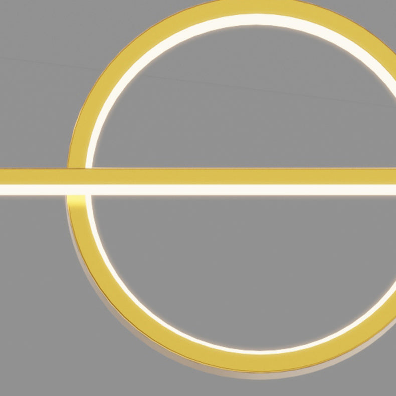 Contemporary Style Linear Island Lighting Metal 4 Light Island Light Fixtures