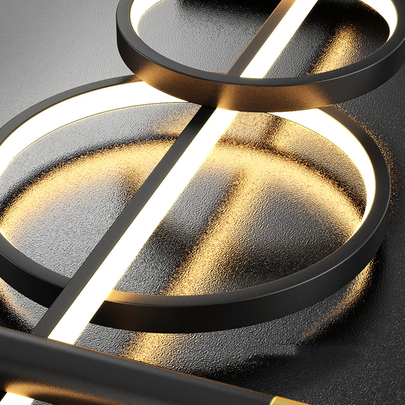 Contemporary Style Linear Island Lighting Metal 4 Light Island Lighting Fixtures