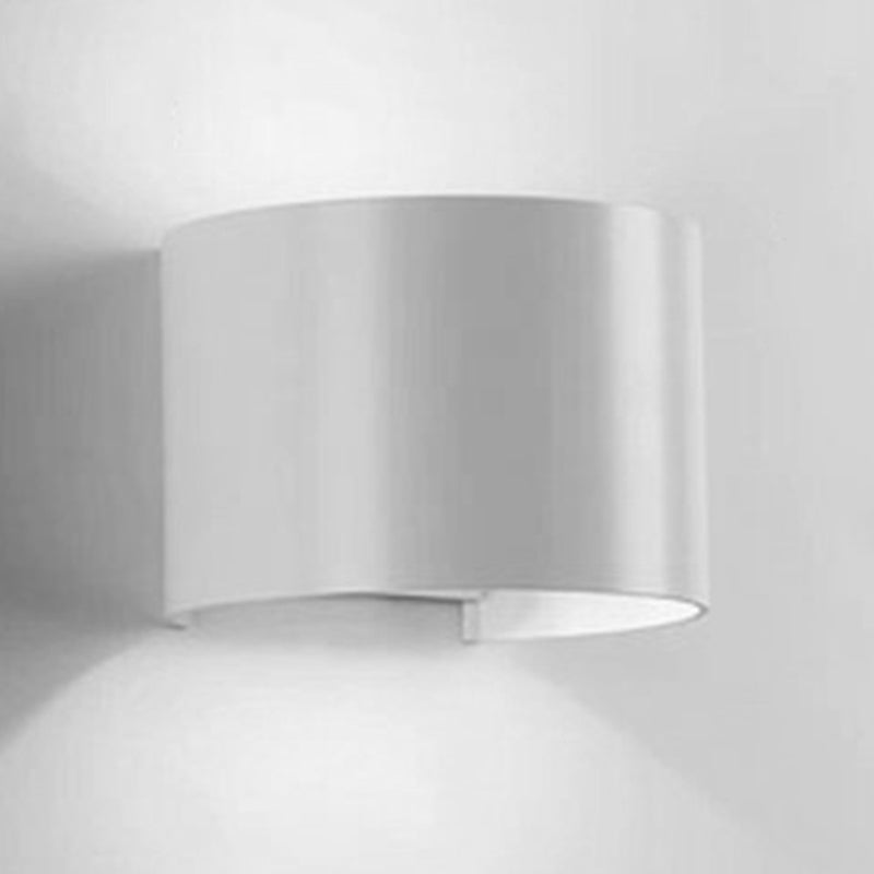 Geometry Shape Wall Lighting Modern Style Metal 2 Lights Sconce Lamp for Living Room