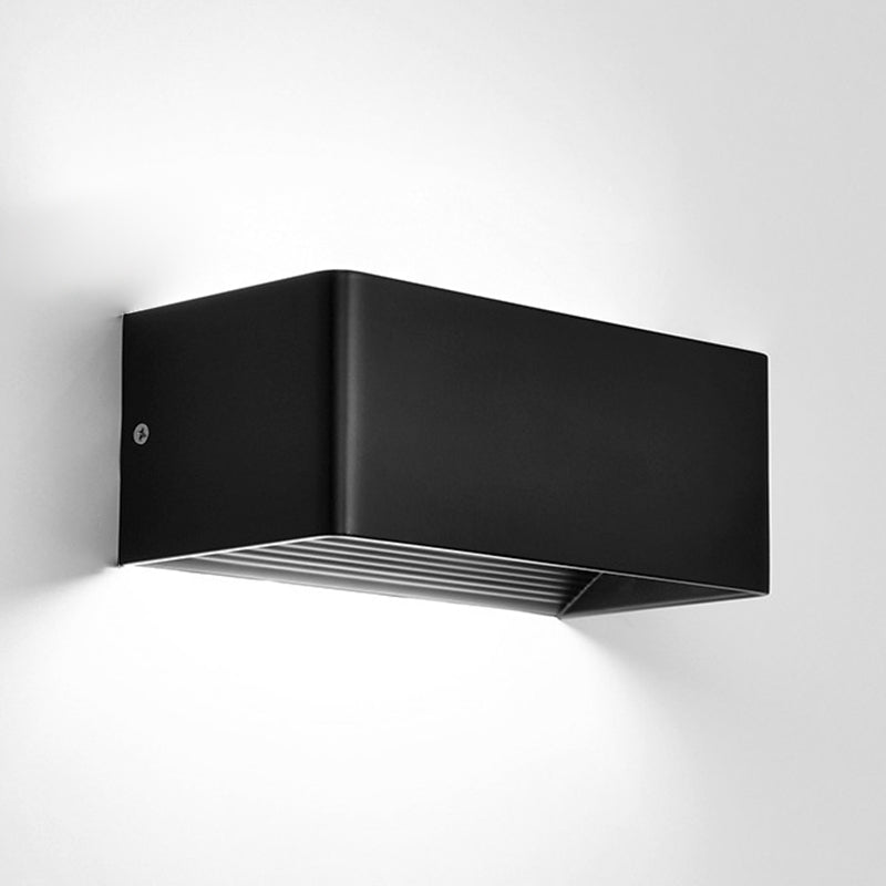 Geometry Shape Wall Lighting Modern Style Metal 2 Lights Sconce Lamp for Living Room