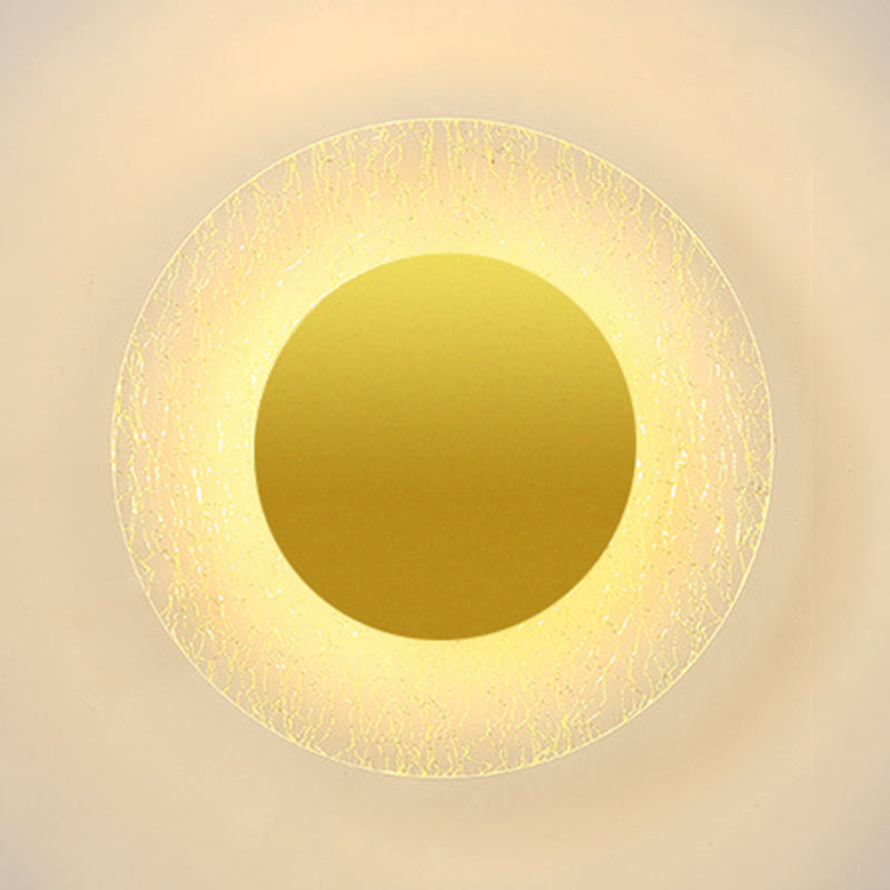 1-Light Wall Sconce Modern Style Metal Wall Lighting for Bedroom