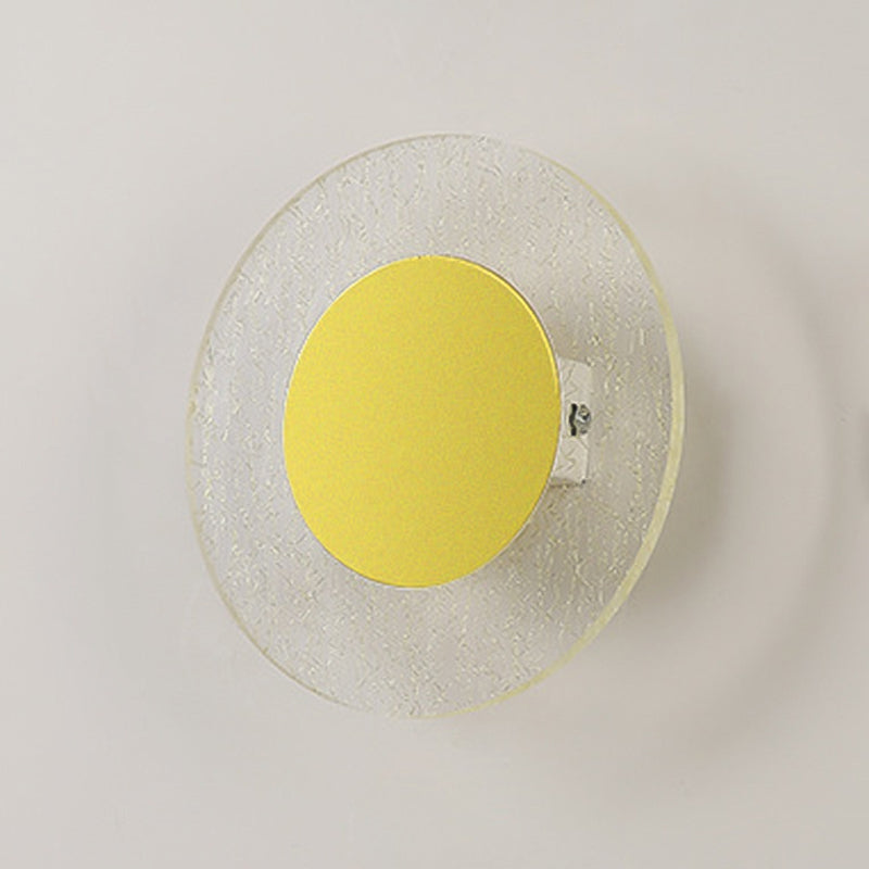 1-Light Wall Sconce Modern Style Metal Wall Lighting for Bedroom