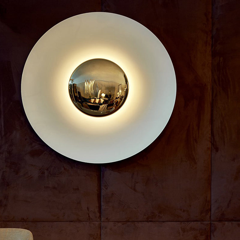 Metal Wall Light Fixture Modern Style Wall Light Sconce for Living Room