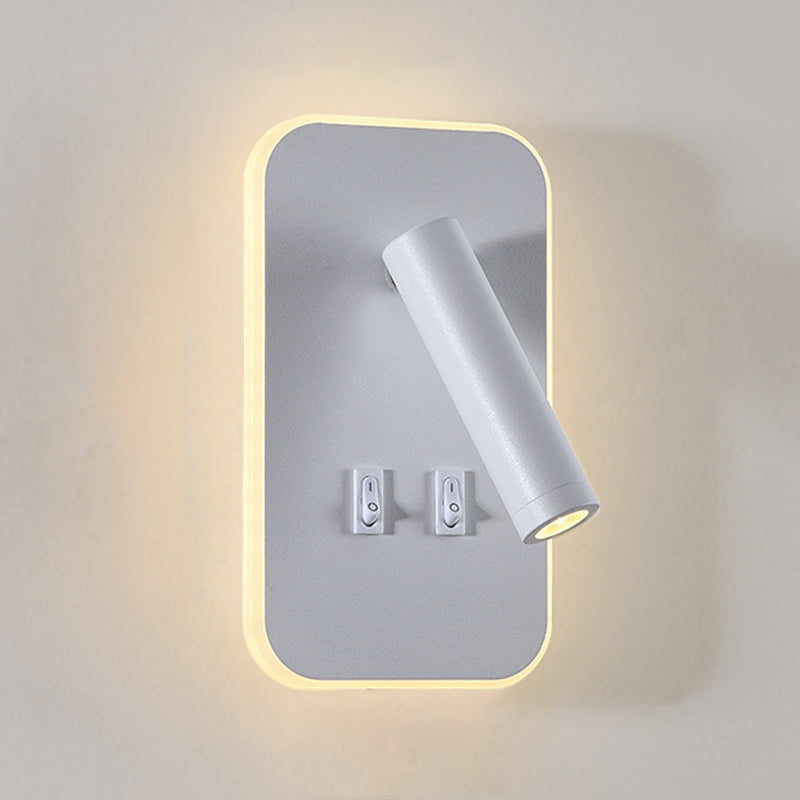 Metal Reading Wall Light Fixture Modern Style Wall Light Sconce for Bedroom