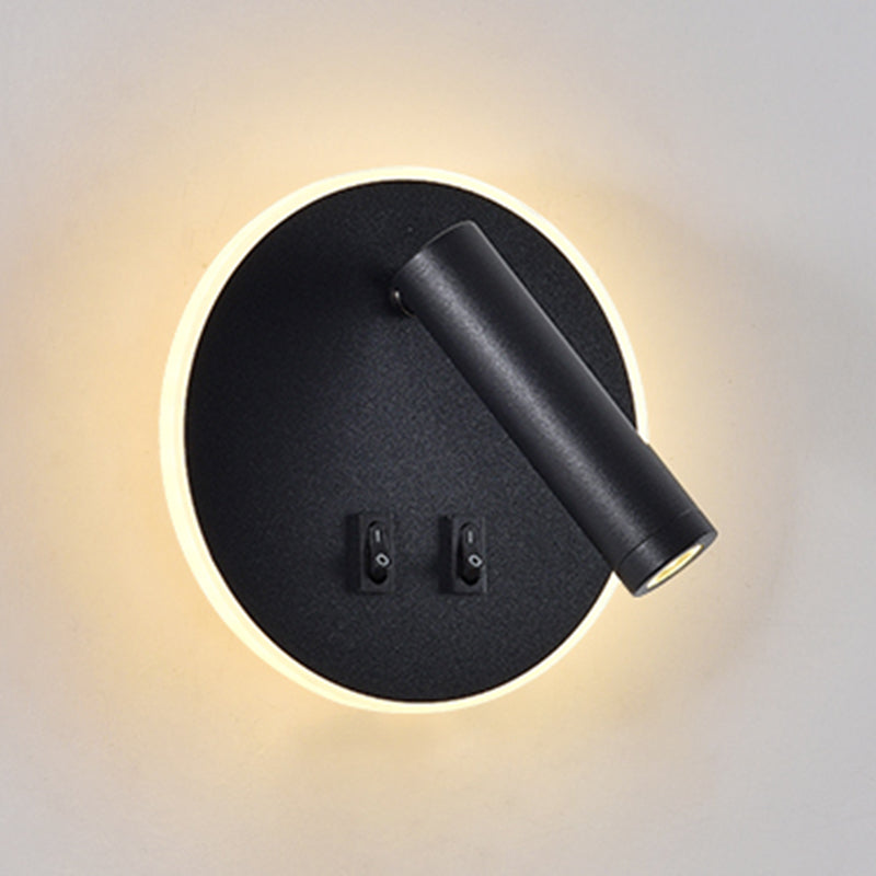Metal Reading Wall Light Fixture Modern Style Wall Light Sconce for Bedroom