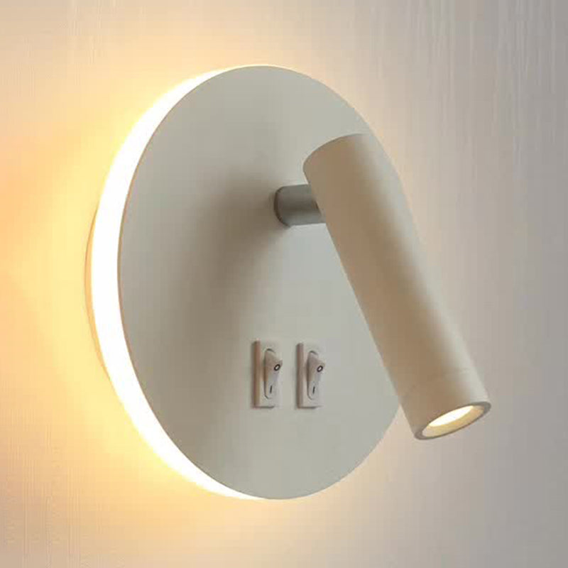 Metal Reading Wall Light Fixture Modern Style Wall Light Sconce for Bedroom