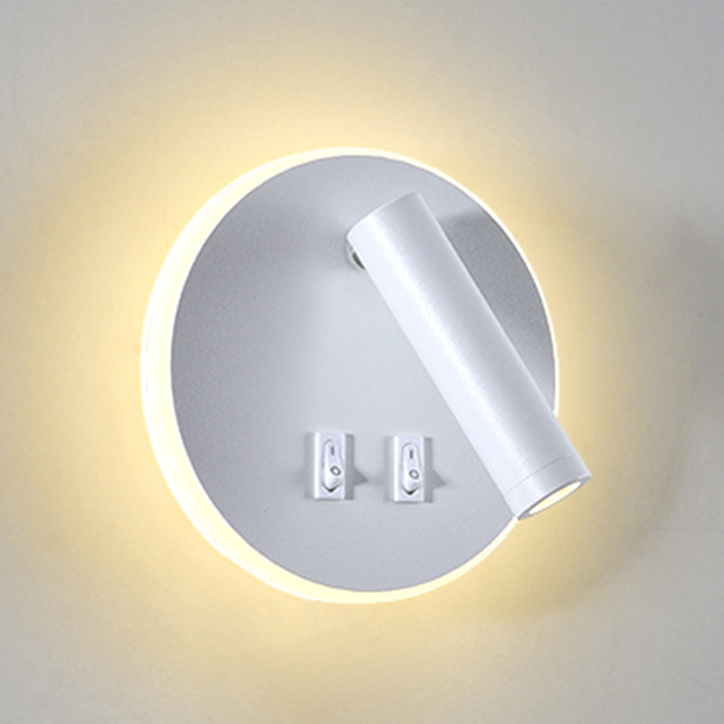 Metal Reading Wall Light Fixture Modern Style Wall Light Sconce for Bedroom