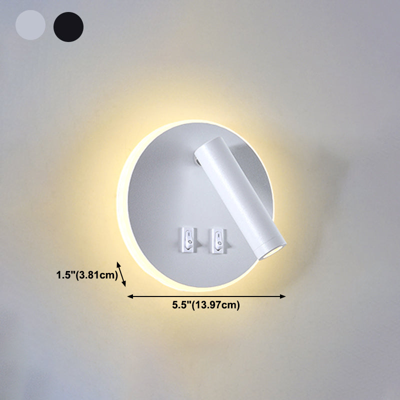 Metal Reading Wall Light Fixture Modern Style Wall Light Sconce for Bedroom