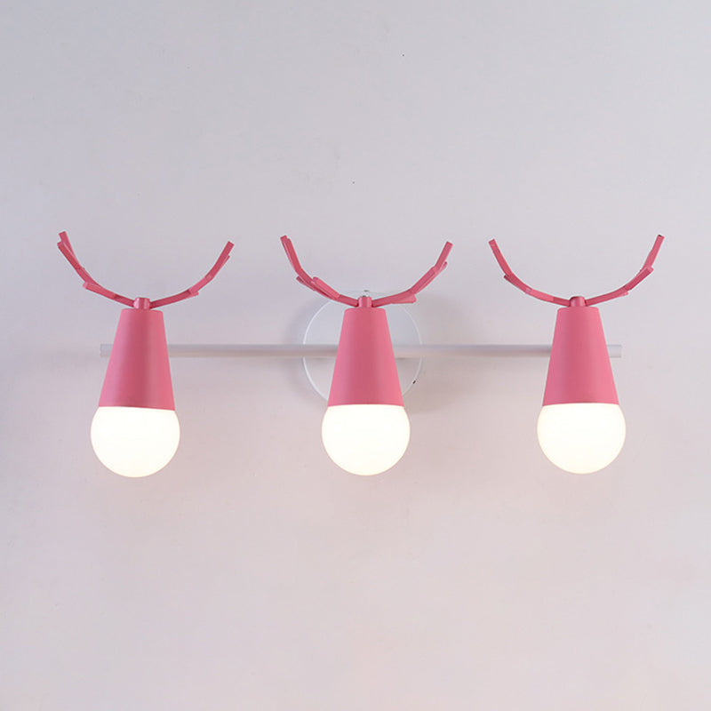 Multi Light Unique Wall Sconce Modern Style Metal Wall Lighting for Bedroom