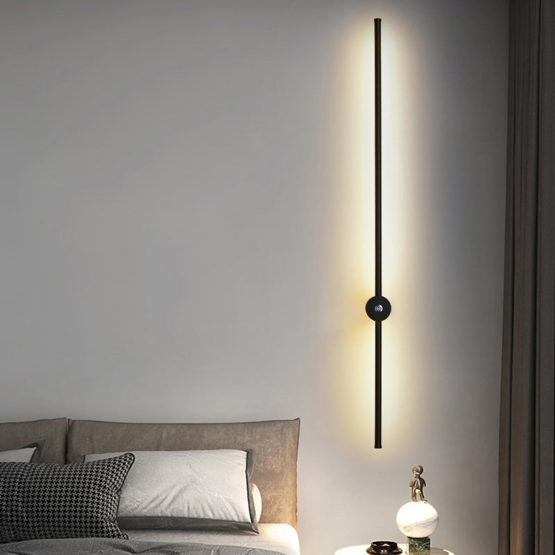 Modern Style Linear Shape Wall Sconce Metal Wall Lighting for Dining Room