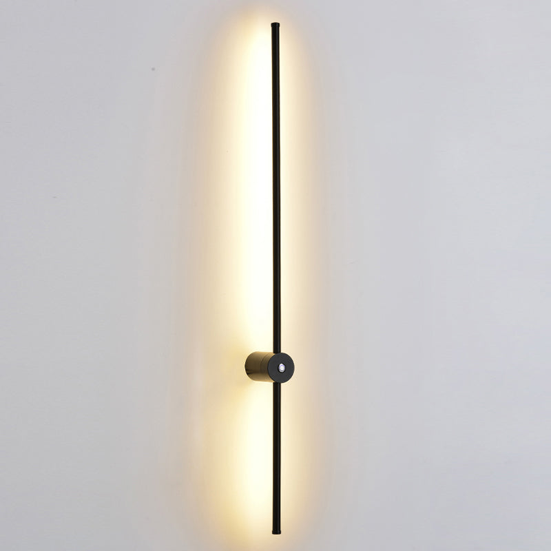 Modern Style Linear Shape Wall Sconce Metal Wall Lighting for Dining Room