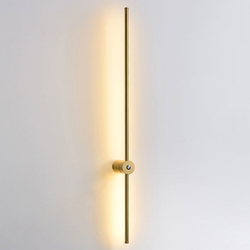 Modern Style Linear Shape Wall Sconce Metal Wall Lighting for Dining Room