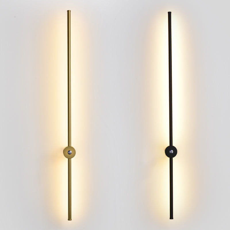 Modern Style Linear Shape Wall Sconce Metal Wall Lighting for Dining Room