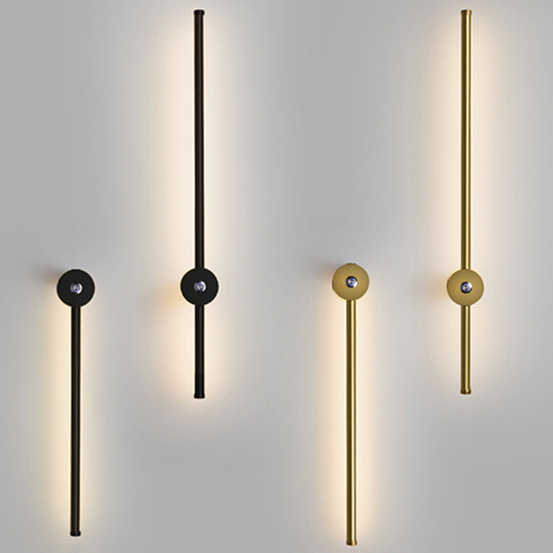 Modern Style Linear Shape Wall Sconce Metal Wall Lighting for Dining Room