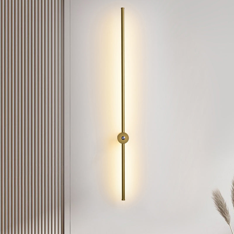 Modern Style Linear Shape Wall Sconce Metal Wall Lighting for Dining Room