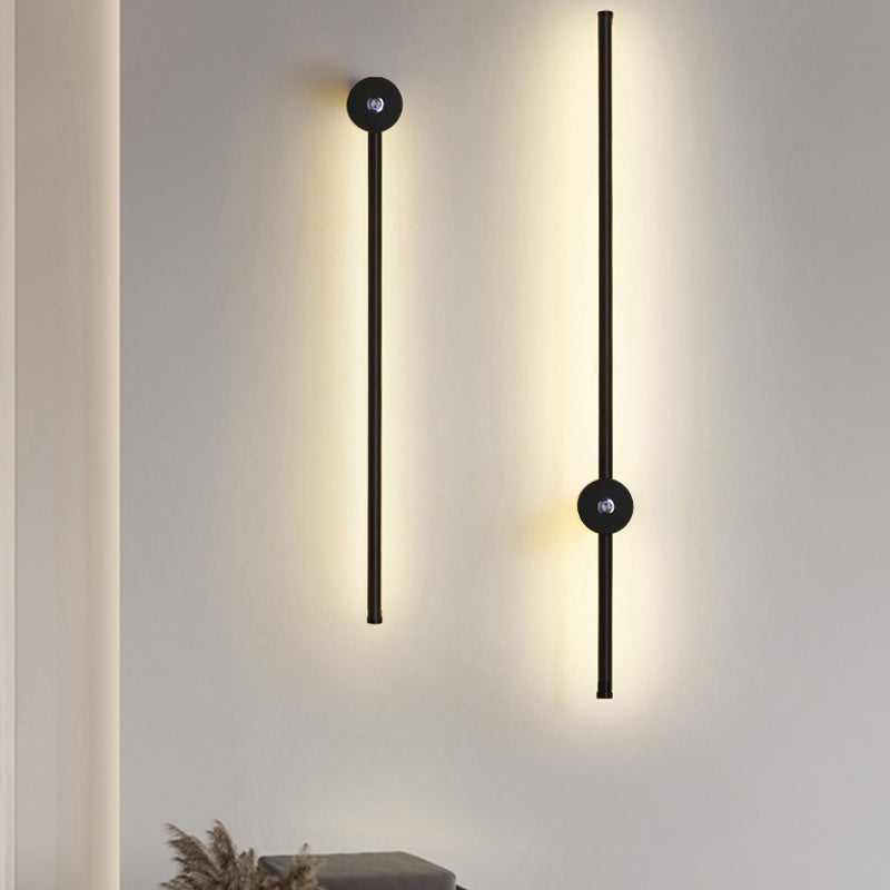 Modern Style Linear Shape Wall Sconce Metal Wall Lighting for Dining Room