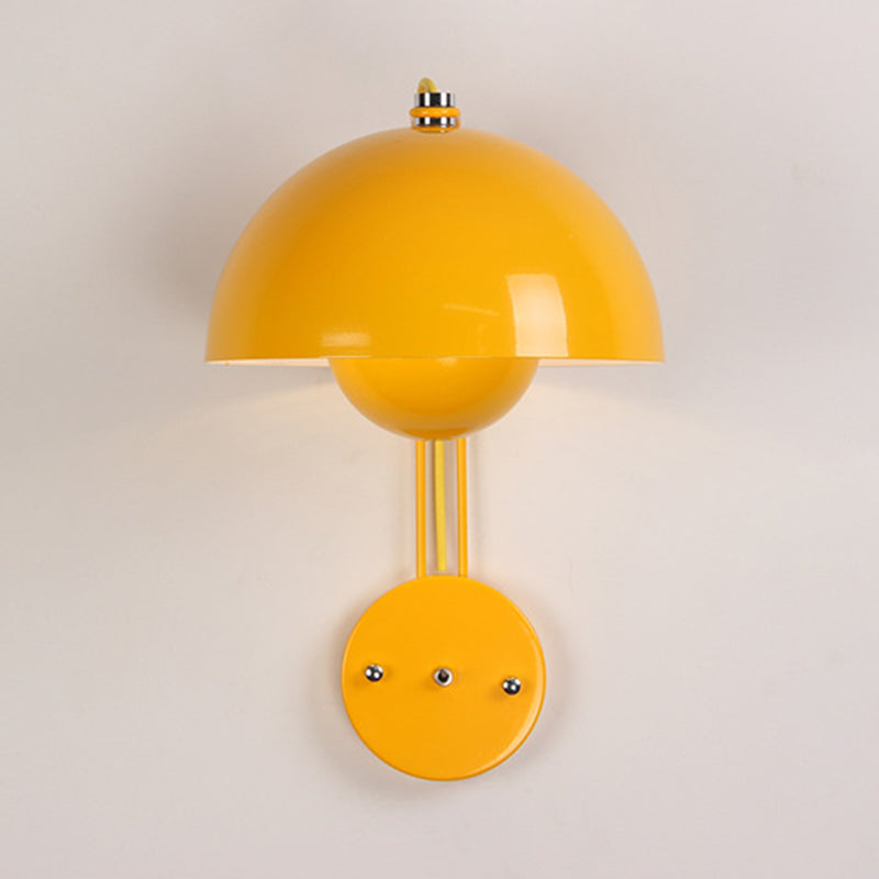 Macaron Wall Mount Light Modern Wall Sconce Light with Metal Shade for Aisle