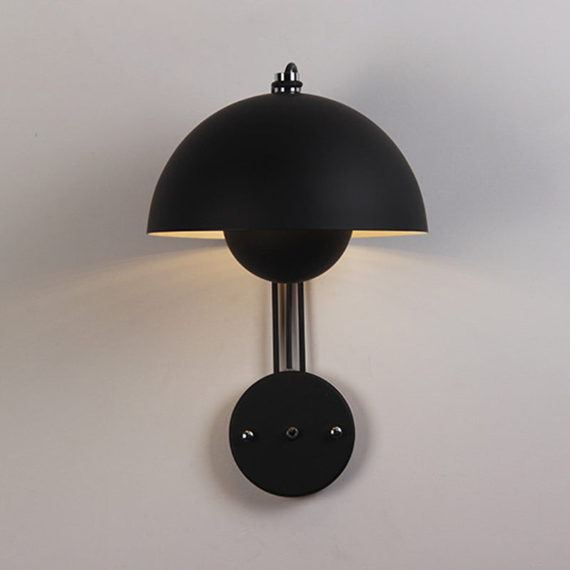 Macaron Wall Mount Light Modern Wall Sconce Light with Metal Shade for Aisle