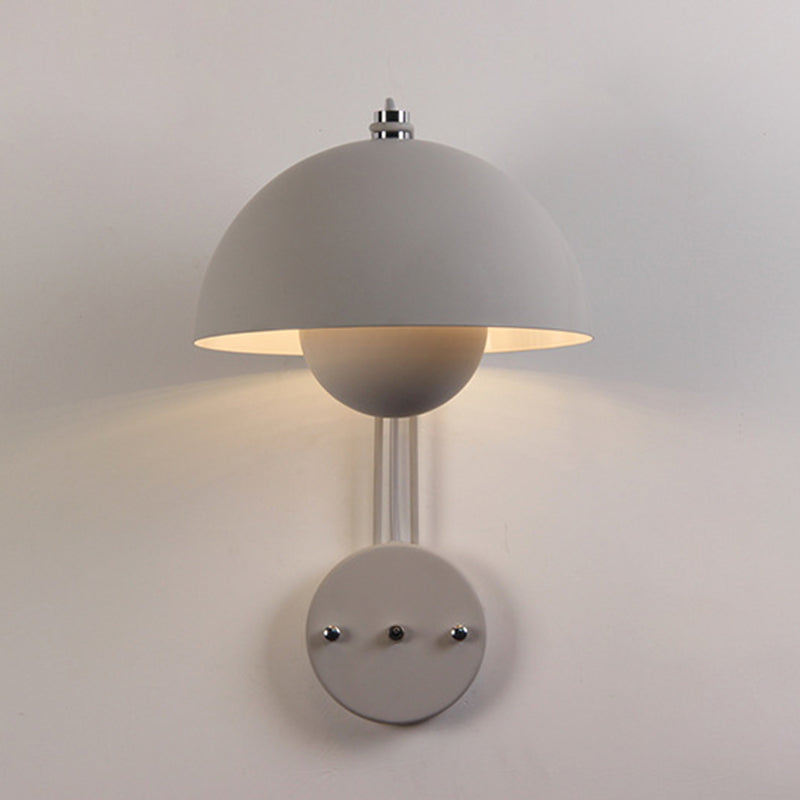Macaron Wall Mount Light Modern Wall Sconce Light with Metal Shade for Aisle