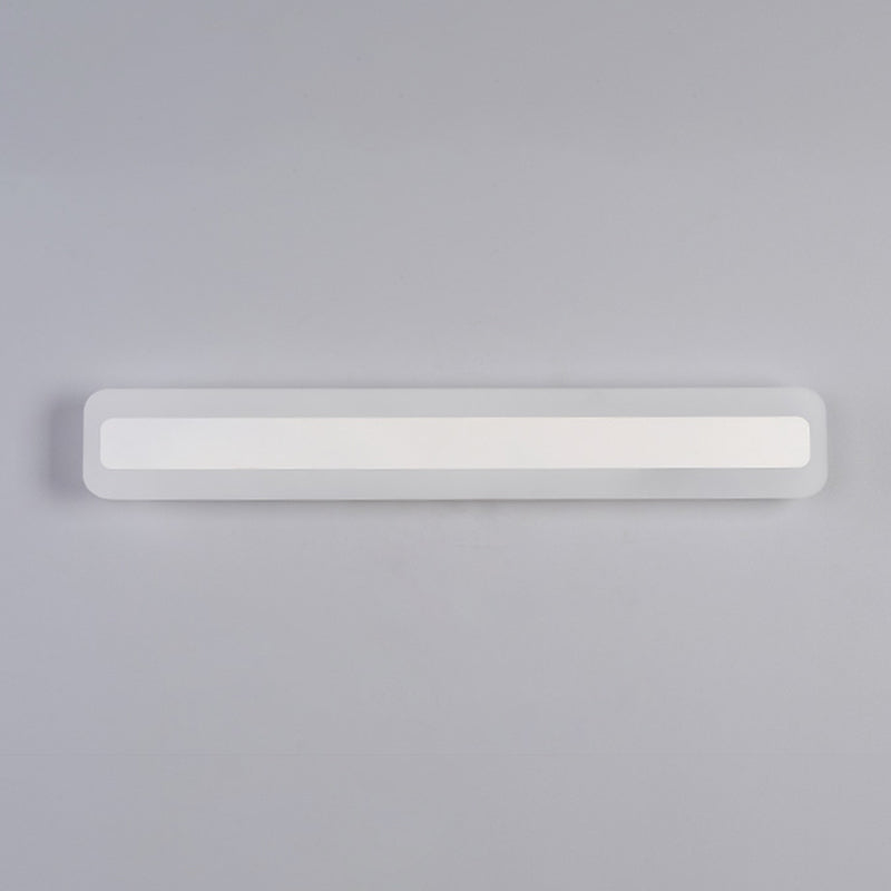 Luce da parete a forma lineare in metallo MODERNO MODERNO MODICA SPECCHIO MOLTO MOLTO MONTRO