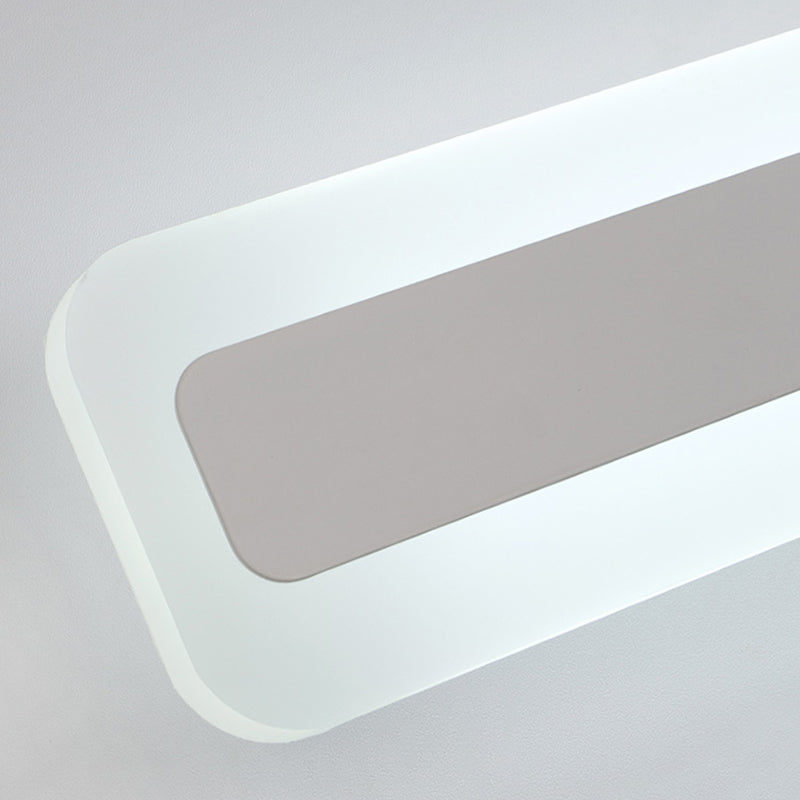 Luce da parete a forma lineare in metallo MODERNO MODERNO MODICA SPECCHIO MOLTO MOLTO MONTRO