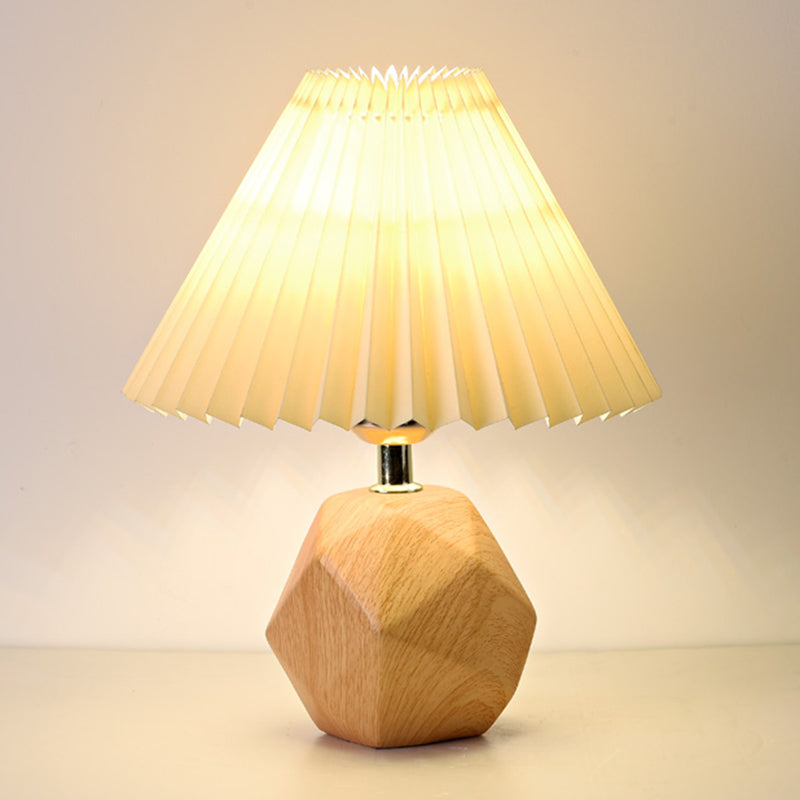 Modern Simple Table Lamp Ceramics Base Colorful Bulb Table Light for Living Room