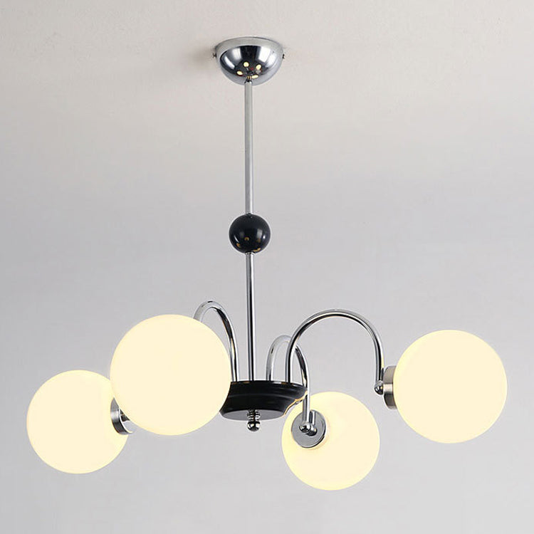 Modern Hanging Pendant Lights Simplicity Style Glass Shade Chandelier Light