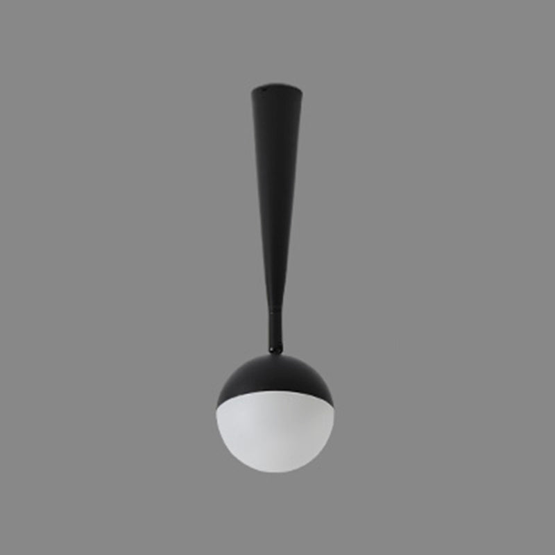 Spherical Dining Room Pendant Spotlight Metal Minimalist LED Suspension Lamp