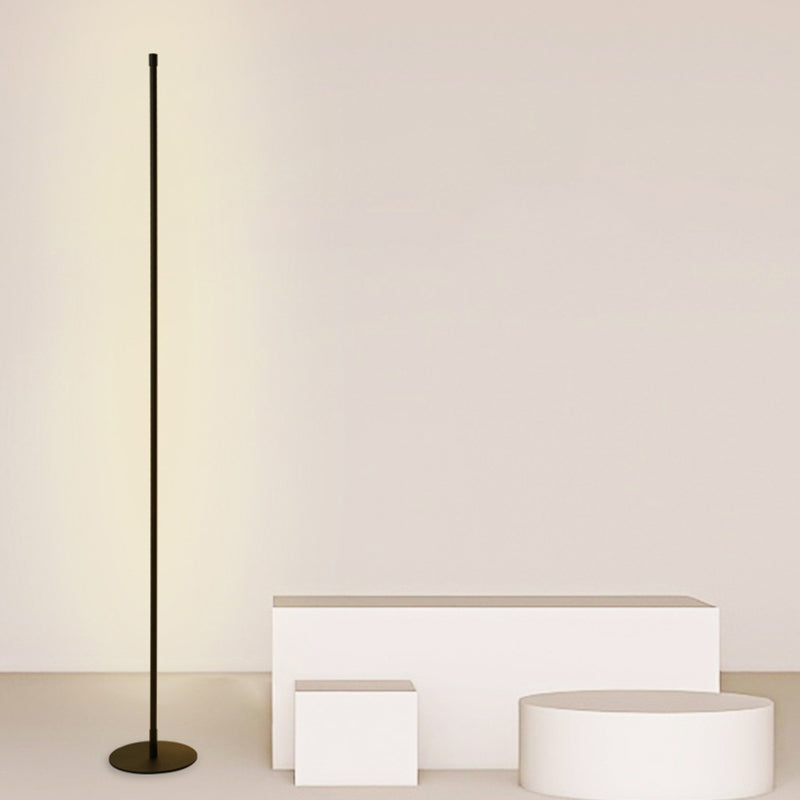 Modern Style Floor Lamp Aluminium Geometric Line LED Floor Light for Living Room