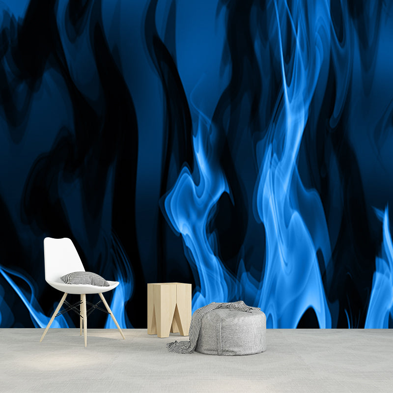 Modern Style Photography Mural Wallpaper Flame Indoor Wall Mural