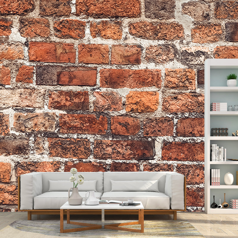 Photography Environment Friendly Mural Wallpaper Brick Wall Living Room Wall Mural