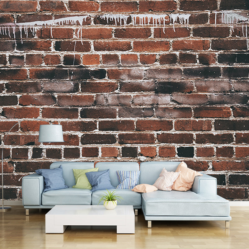 Photography Environment Friendly Mural Wallpaper Brick Wall Living Room Wall Mural