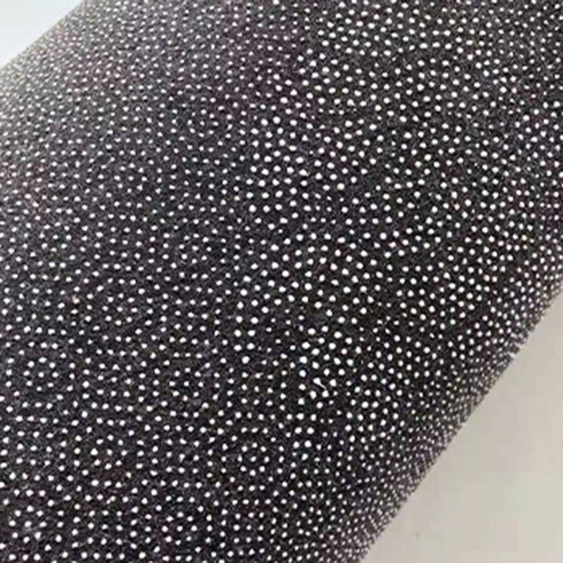 Dark Gray Diamond Print Rug Polyester Simple Rug Stain Resistant Rug for Drawing Room