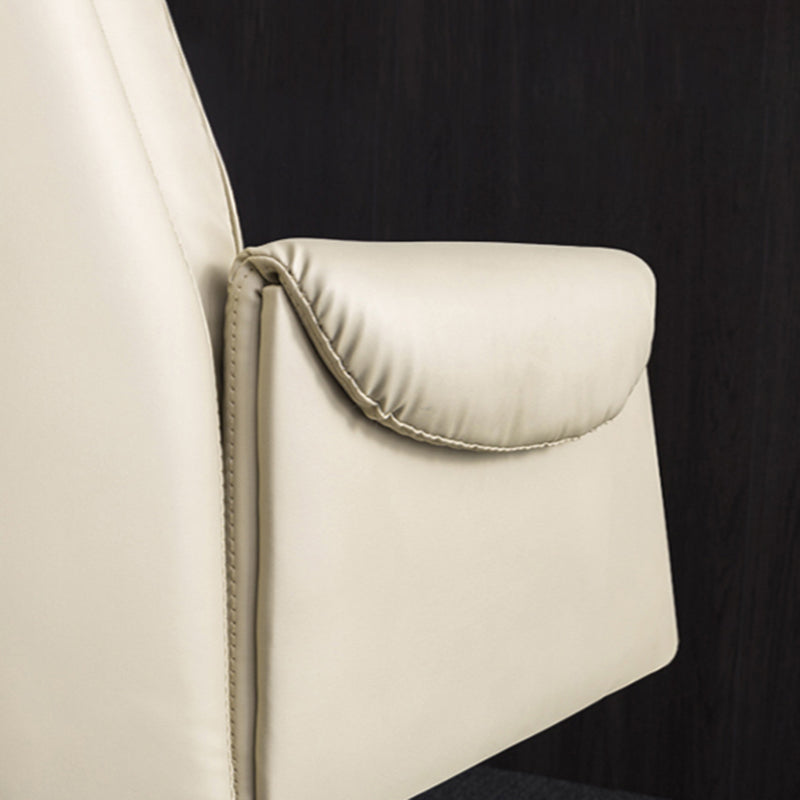 Modern High Back Management Chair Ergonomic Adjustable Executive Leather Chair