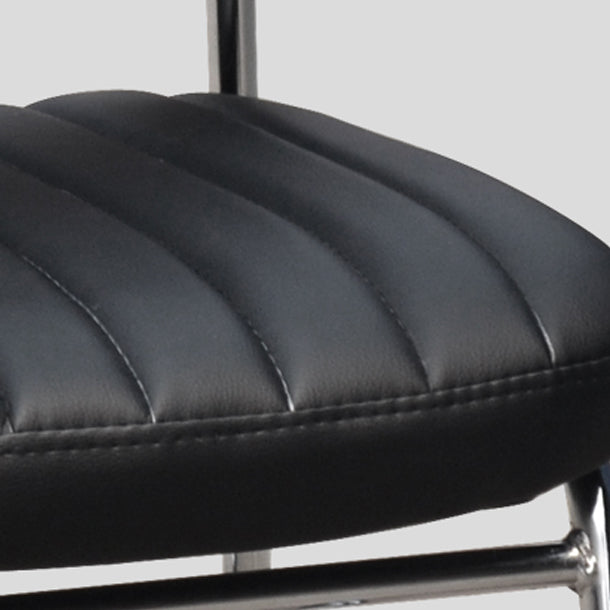 Modern Style Task Chair Mid-Back Ergonomic Armless Office Chair