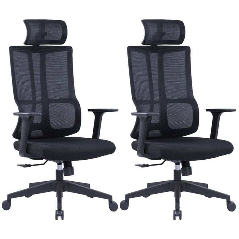 High Back Mesh Desk Chair Modern Slide Office Chair with Wheels