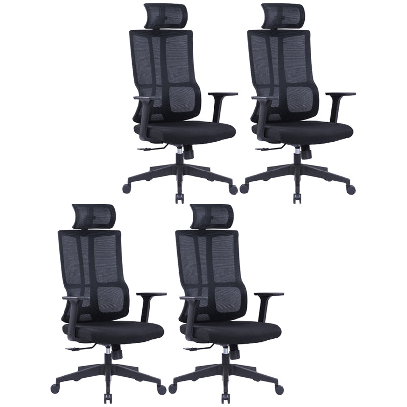 High Back Mesh Desk Chair Modern Slide Office Chair with Wheels