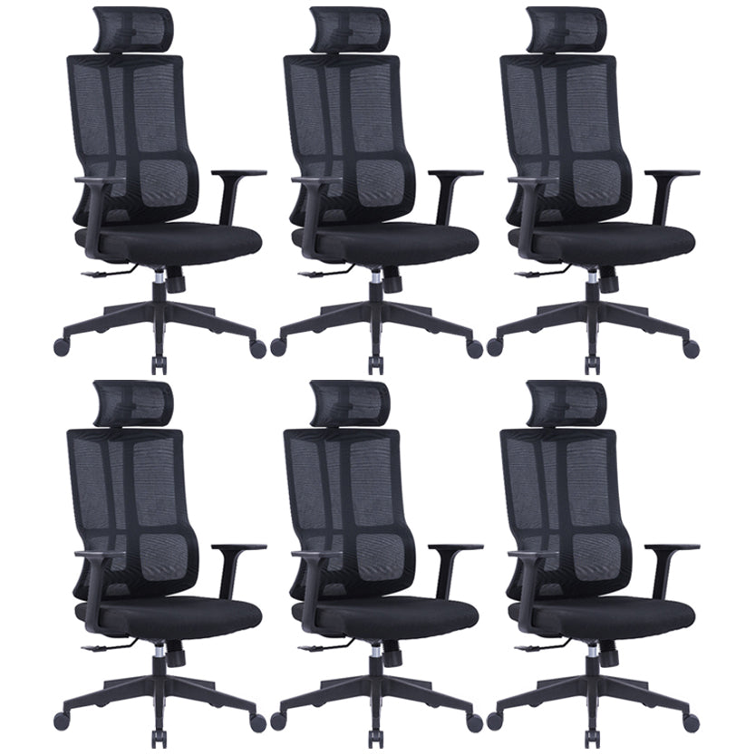 High Back Mesh Desk Chair Modern Slide Office Chair with Wheels