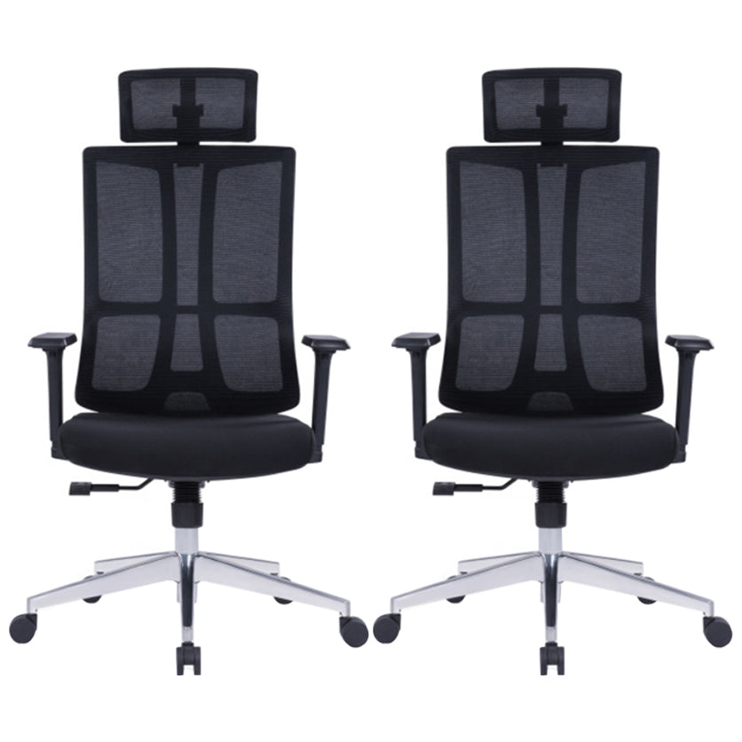 High Back Mesh Desk Chair Modern Slide Office Chair with Wheels