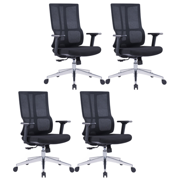 High Back Mesh Desk Chair Modern Slide Office Chair with Wheels