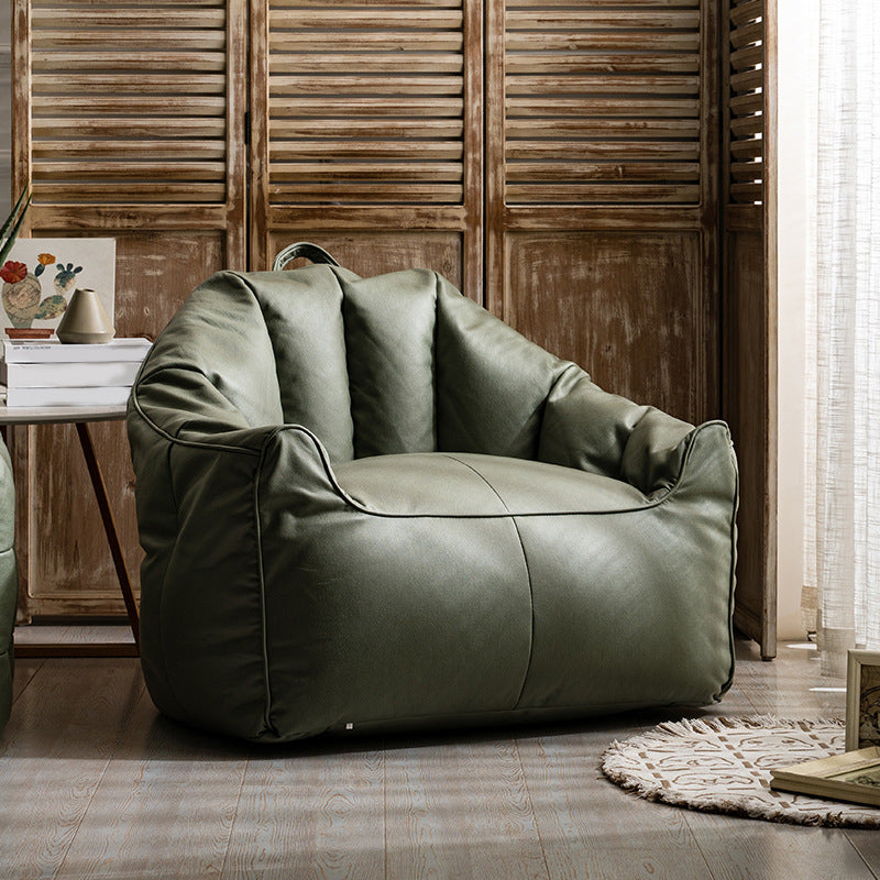 Faux Leather Arms Included Chair 35.4"L x 27.5"W x 29.5" H Chair for Living Room