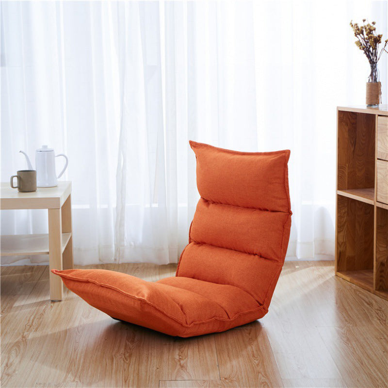 Linen Convertible Chair Cushion Back Modern Chair for Living Room