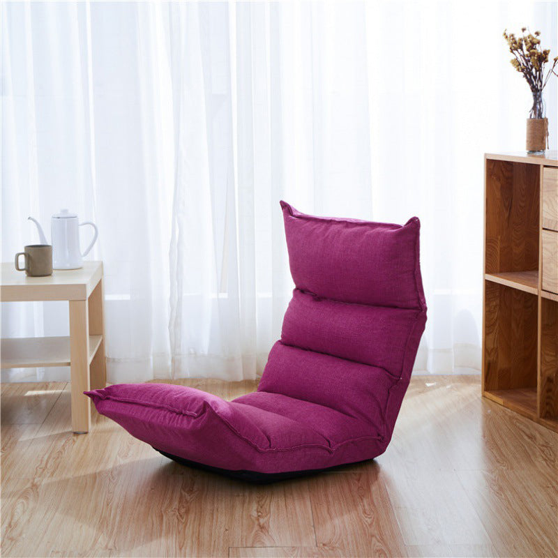 Linen Convertible Chair Cushion Back Modern Chair for Living Room