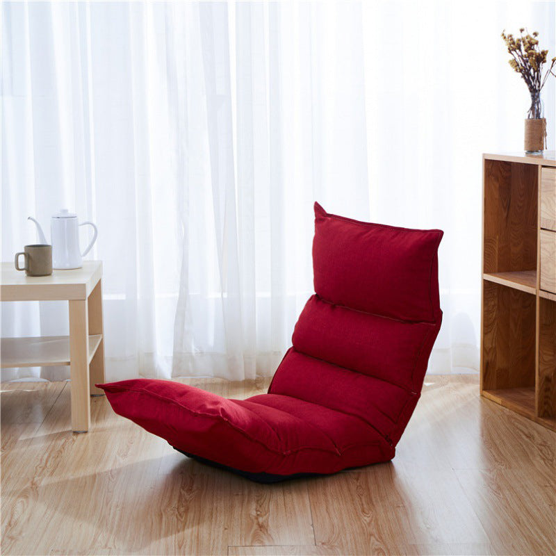 Linen Convertible Chair Cushion Back Modern Chair for Living Room