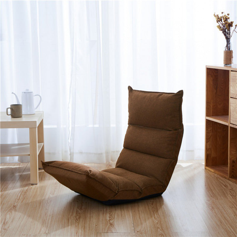 Linen Convertible Chair Cushion Back Modern Chair for Living Room