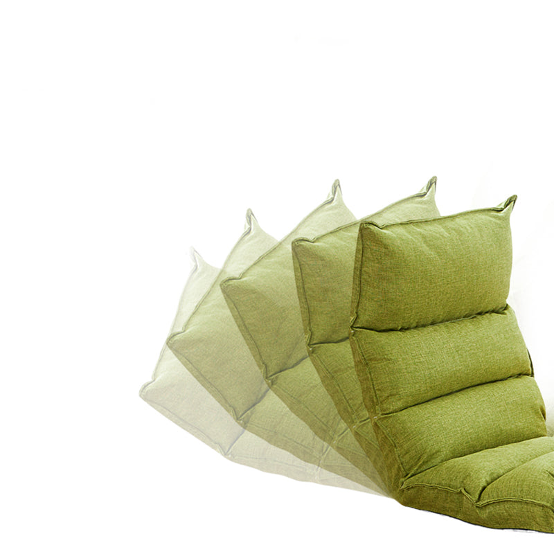 Linen Convertible Chair Cushion Back Modern Chair for Living Room