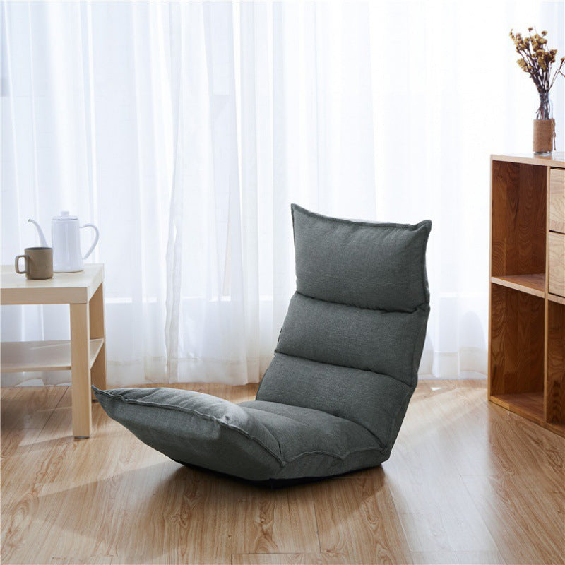 Linen Convertible Chair Cushion Back Modern Chair for Living Room