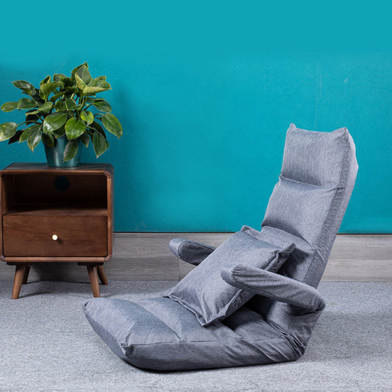 Linen Convertible Chair Cushion Back Modern Chair for Living Room