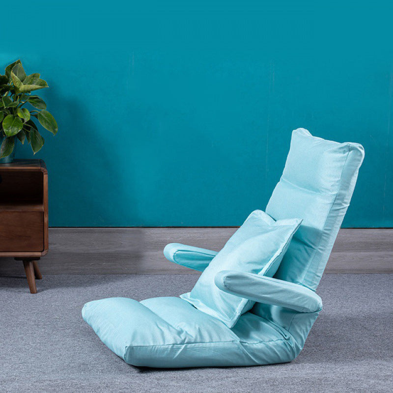 Linen Convertible Chair Cushion Back Modern Chair for Living Room