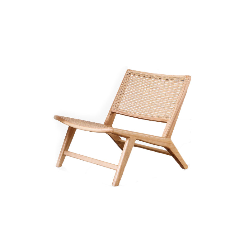 Wood Armless Chair Slipper Accent Chair Tight Back Chair for Living Room